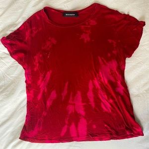 Reformation tie die shirt